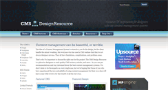 Desktop Screenshot of cmsdesignresource.com