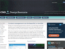 Tablet Screenshot of cmsdesignresource.com